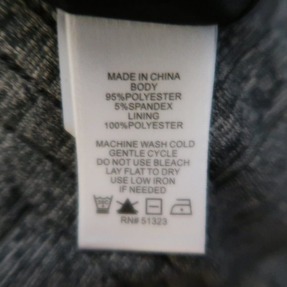 1.STATE Gray Cold Shoulder Dress - Large - Picture 8 of 8